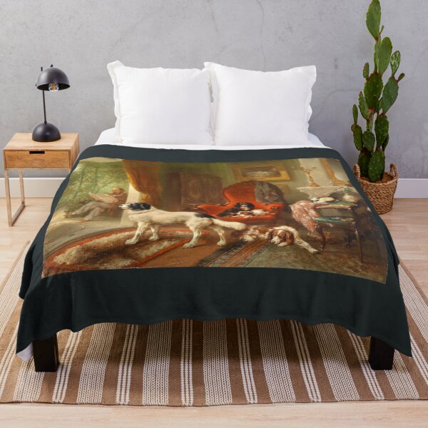 Item preview, Interior With Dogs by Wouterus Verschuur designed and sold by Amanda1775.