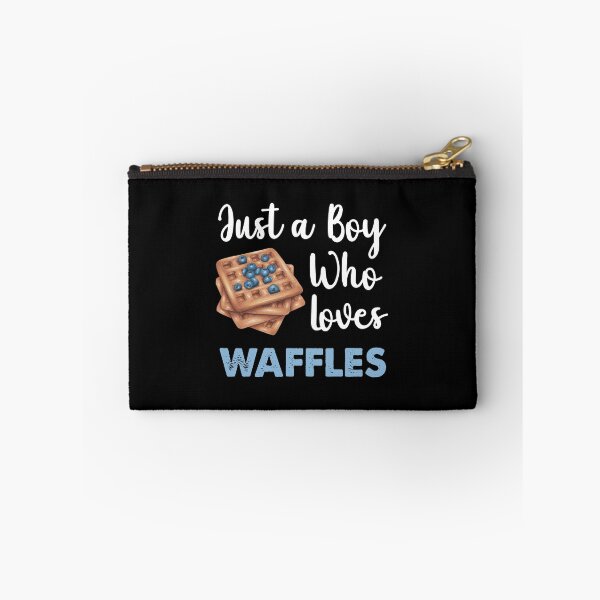 Item preview, Just A Boy Who Loves Waffles designed and sold by SportyDogShop.
