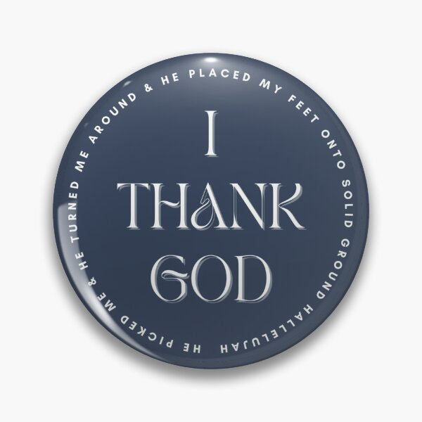 Item preview, I Thank God designed and sold by jeslyncreative.