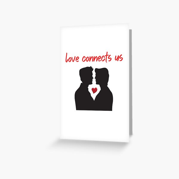 Anniversary Card Cute Valentines Day Transgender LGBTQ 