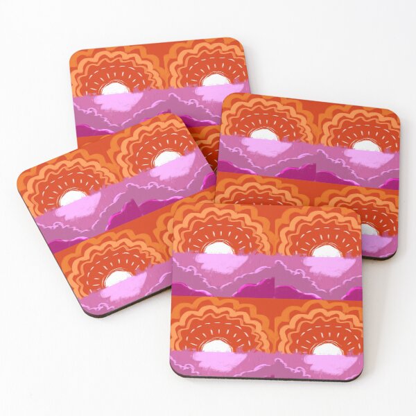 Item preview, Subtle sunset lesbian  designed and sold by digitalisdraws.
