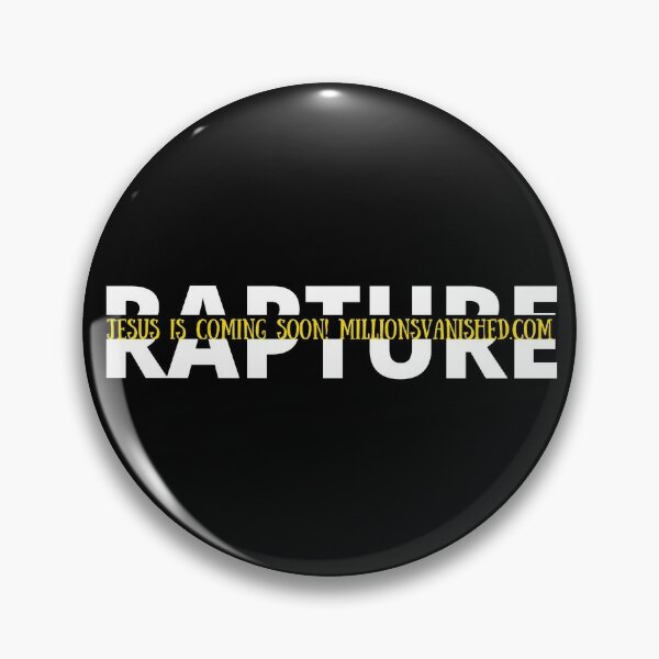 Rapture Split Simple Design - Christian  Pin