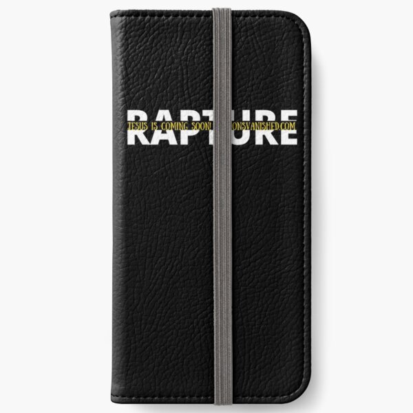 Rapture Split Simple Design - Christian  iPhone Wallet