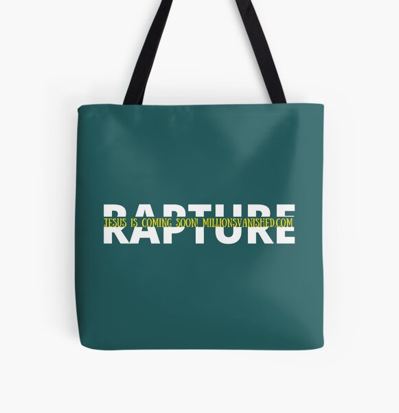 Rapture Split Simple Design - Christian  All Over Print Tote Bag