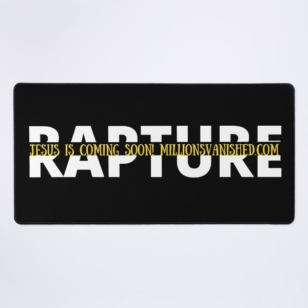 Rapture Split Simple Design - Christian Desk Mat