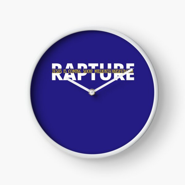 Rapture Split Simple Design - Christian Clock