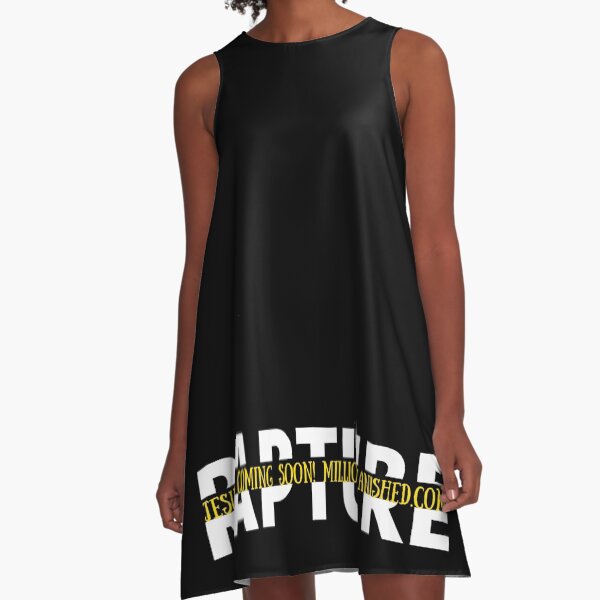 Rapture Split Simple Design - Christian  A-Line Dress