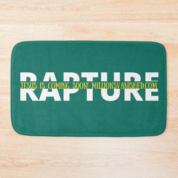 Rapture Split Simple Design - Christian  Bath Mat