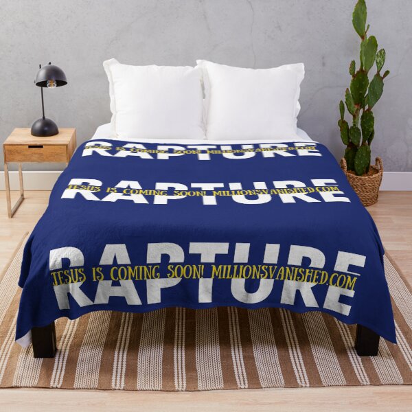 Rapture Split Simple Design - Christian Throw Blanket