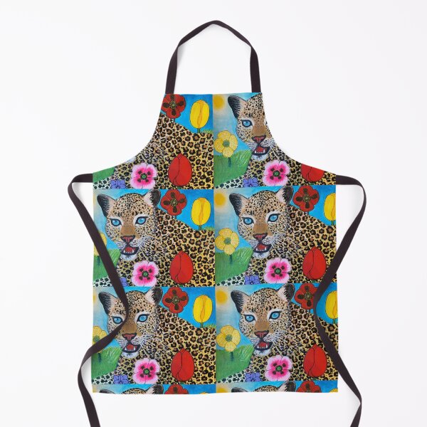 Item preview, Leopard in flowers designed and sold by Rebekah Gavra.