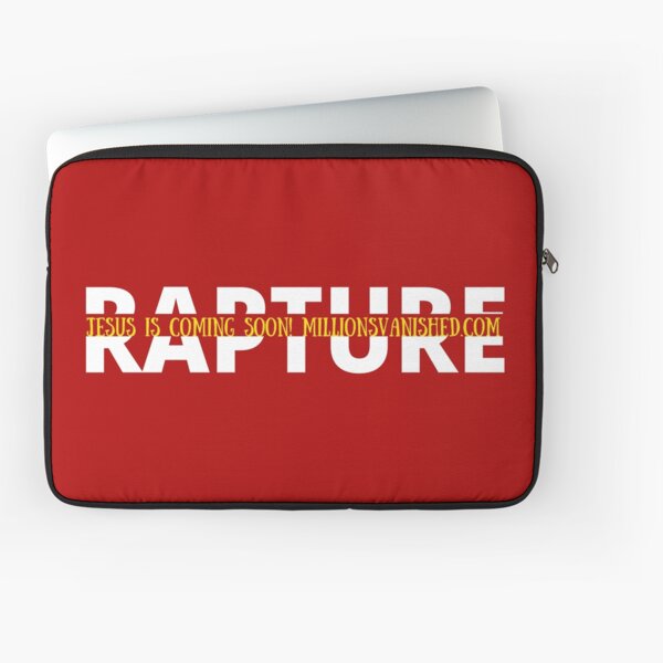 Rapture Split Simple Design - Christian Laptop Sleeve