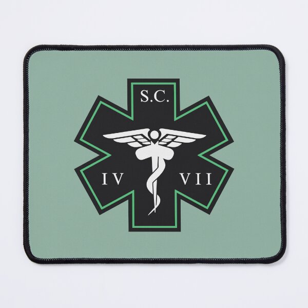 Item preview, Sevastopol San Cristobal Hospital uniform patch (Isolation) designed and sold by Metro42.