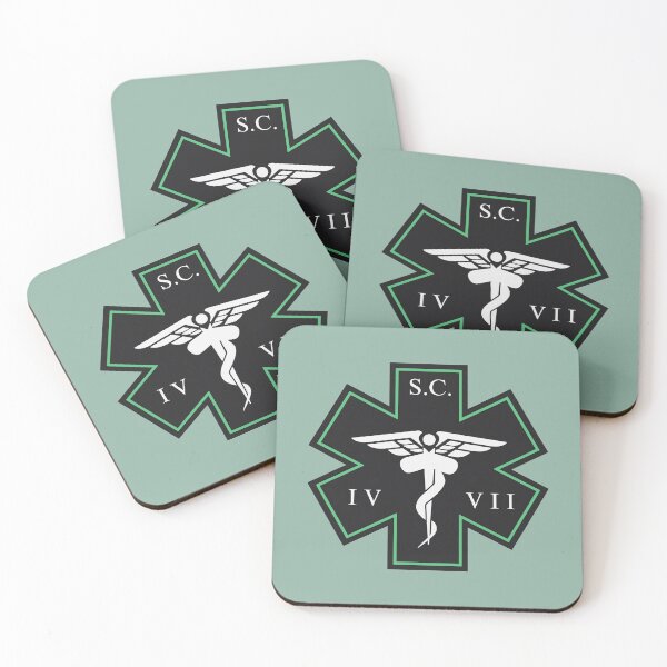 Item preview, Sevastopol San Cristobal Hospital uniform patch (Isolation) designed and sold by Metro42.