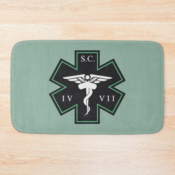 Item preview, Sevastopol San Cristobal Hospital uniform patch (Isolation) designed and sold by Metro42.