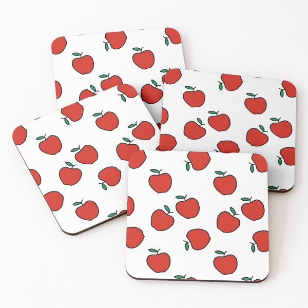 Item preview, An Apple a Day Pattern - Red designed and sold by BullishGraphics.