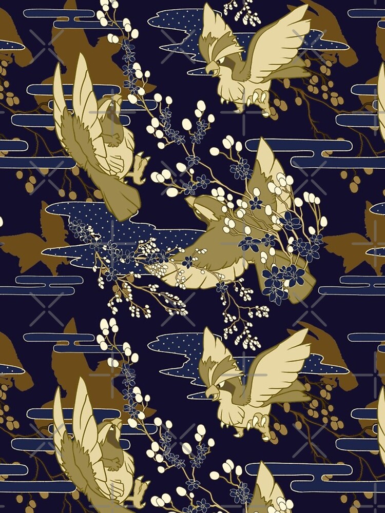 Aperçu 4 sur 4. Coque iPhone avec l'œuvre Fleurs et oiseaux créée et vendue par HybridDragoness.