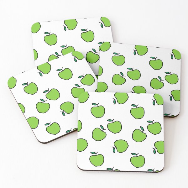 Item preview, An Apple a Day Pattern - Green designed and sold by BullishGraphics.