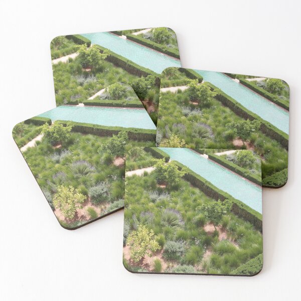 Aperçu de l'œuvre Marrakech Oasis Rivière aux tuiles vertes créée et vendue par Travel Planet.
