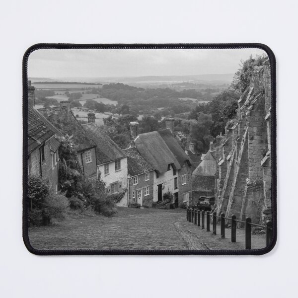Item preview, Shaftesbury Gold Hill in black and white designed and sold by cdkphotos.