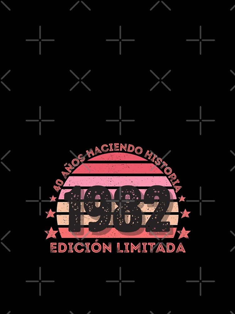 Nacida en 1982 40 Años Cumpleaños Regalo de 40 Años, 40 Años Haciendo  Historia Edición Limitada Sticker for Sale by InkItStudio