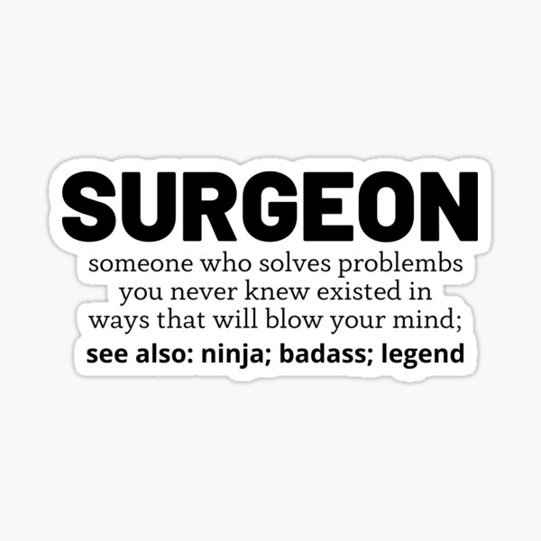 Item preview, surgeon designed and sold by T-shirtgallery.