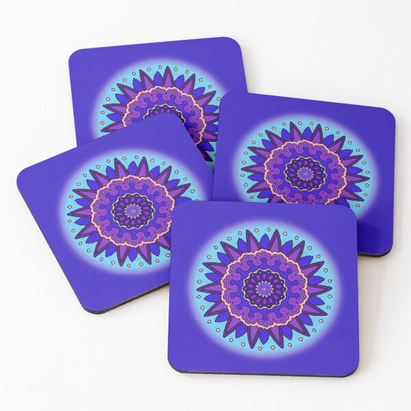 Item preview, Purple Crown Chakra Mandala  designed and sold by Tony Milsom.