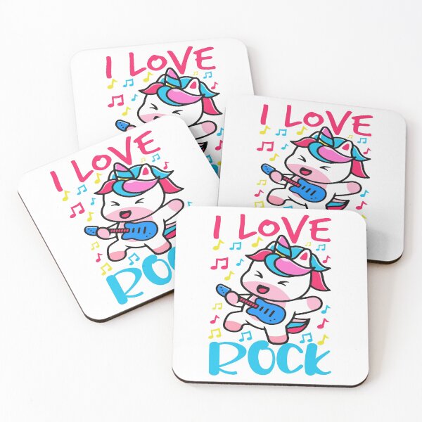 Item preview, rockstar unicorn-funny animal typography designed and sold by Hartics.