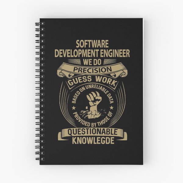 Item preview, Software Development Engineer T Shirt - We Do Precision Job Gift Item Tee designed and sold by natalinedk.