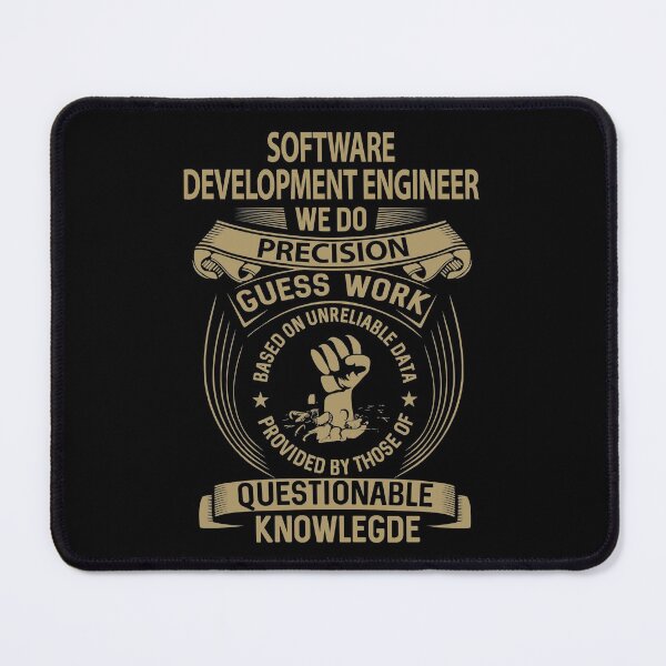 Item preview, Software Development Engineer T Shirt - We Do Precision Job Gift Item Tee designed and sold by natalinedk.