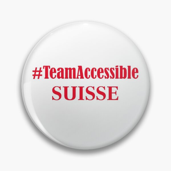 Team Accessible SUISSE Pin