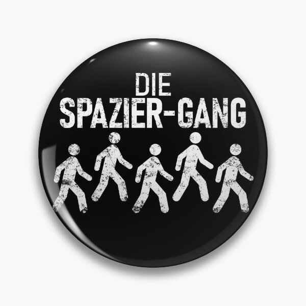 Item preview, German Bad Pun, Dad Joke "Going for a Walk Gang" Spaziergang designed and sold by Decamegashop.