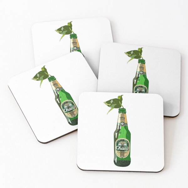 Item preview, Thai Chang Beer Bottle Plant Vase designed and sold by LaynsLeaf.