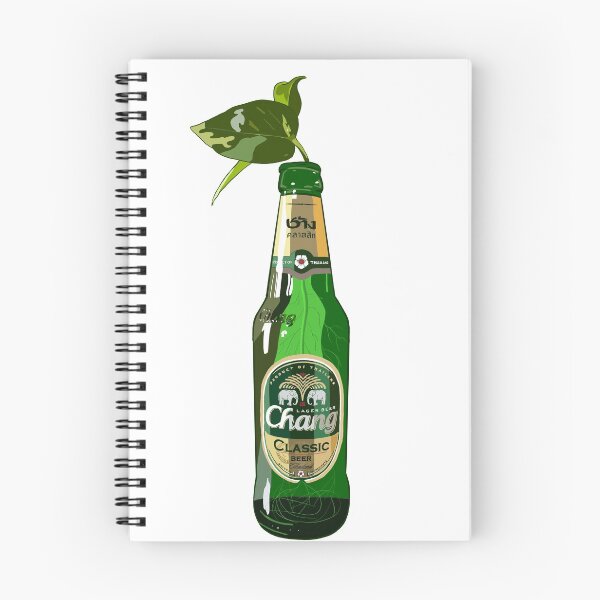 Item preview, Thai Chang Beer Bottle Plant Vase designed and sold by LaynsLeaf.