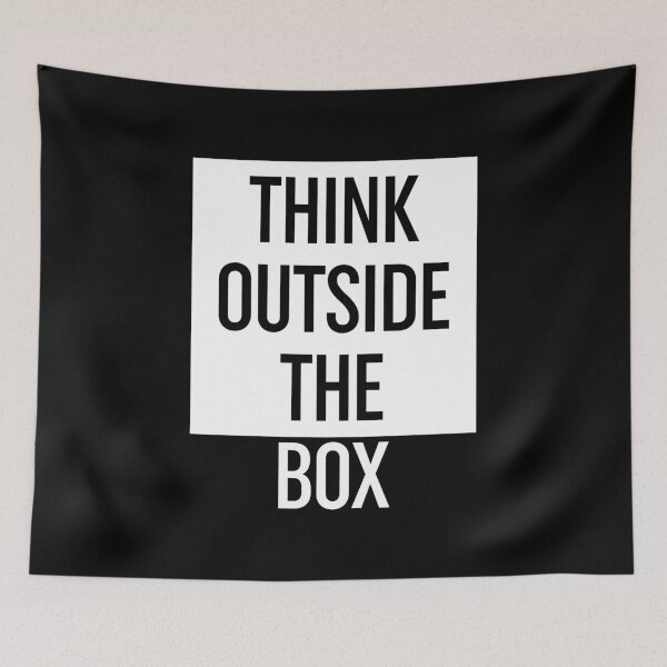 Item preview, Think Outside The Box  designed and sold by ZoollGraphics.
