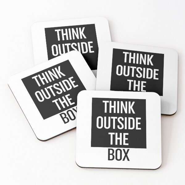 Item preview, Think Outside The Box  designed and sold by ZoollGraphics.