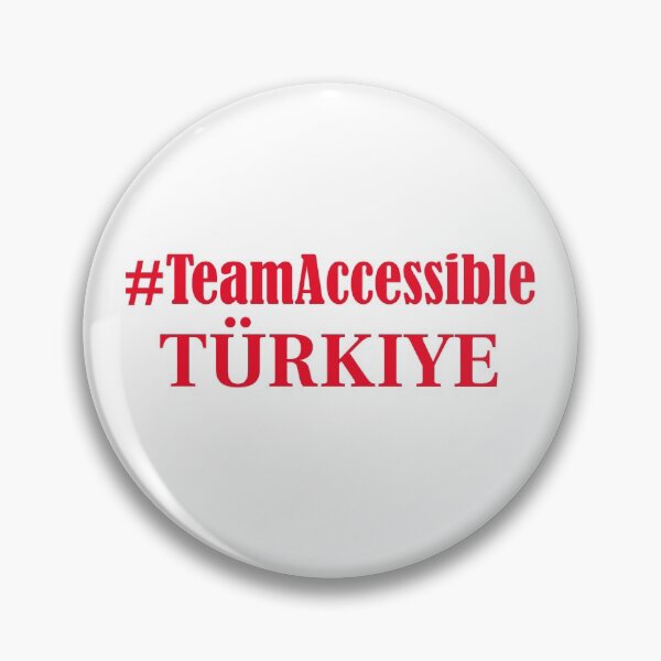 Item preview, Team Accessible TURKEY designed and sold by TeamAccessible.
