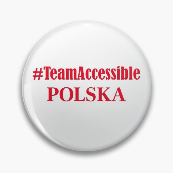 Team Accessible POLAND Pin