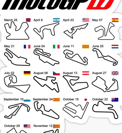 Motogp: Stickers | Redbubble