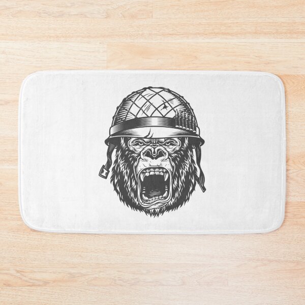 Item preview, Angry veteran gorilla designed and sold by Casa-Negra.