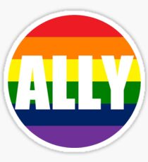 Lgbt Ally Stickers | Redbubble