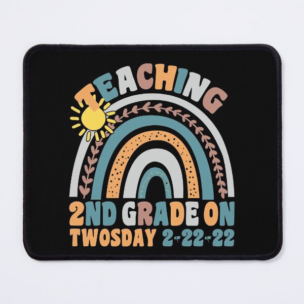 Item preview, Teaching 2nd Grade on Twosday 2-22-22 Funny Teacher Gift designed and sold by mohalaz.
