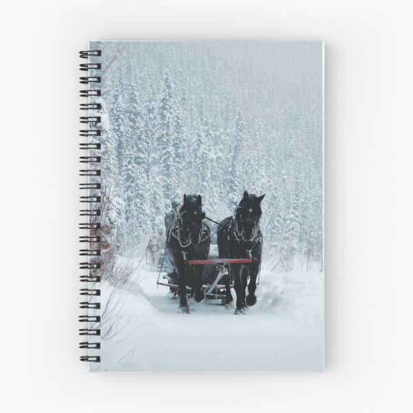 Item preview, Black Horses in Snow Fall Wintermood designed and sold by SammyyCruse.
