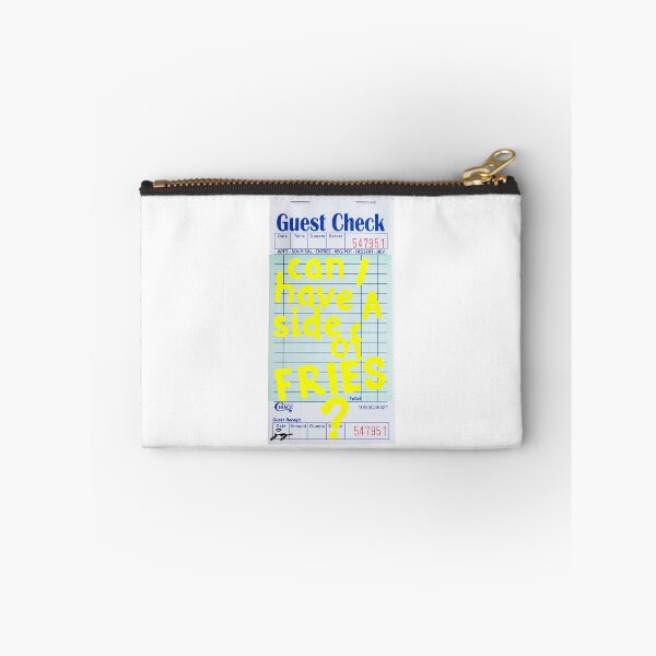 Item preview, Can I Have a Side of Fries? Guest Check Art :) designed and sold by dressedbyjord.