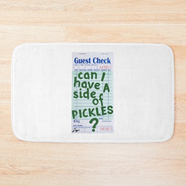 Item preview, Can I Have a Side of Pickles? Guest Check Art :) designed and sold by dressedbyjord.