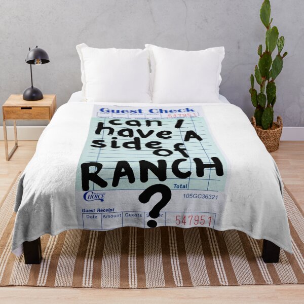 Item preview, Can I Have a Side of Ranch? Guest Check Art :) designed and sold by dressedbyjord.