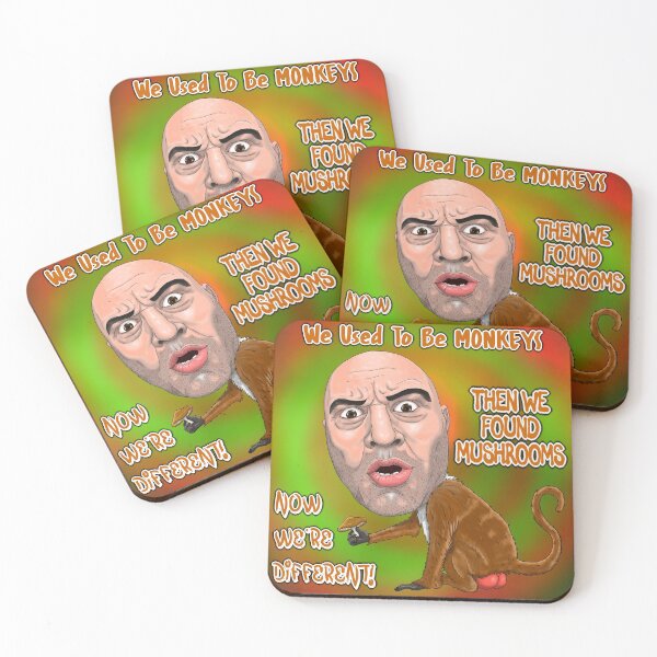 Item preview, Joe Rogan Monkey Mushroom Painting designed and sold by Core Toggery.