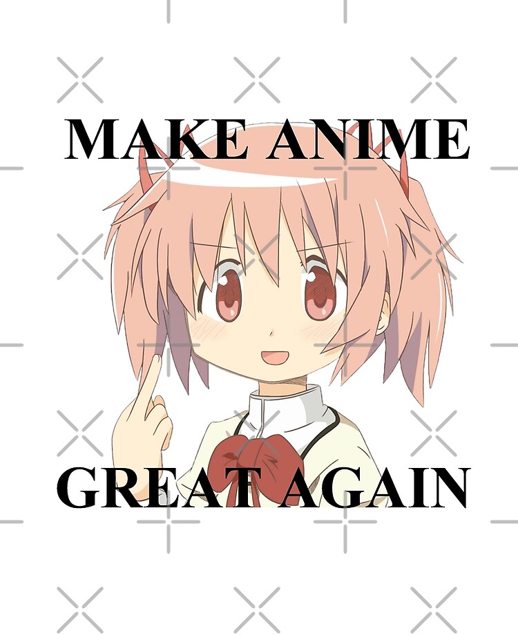 Make Anime Great Again Maga Ipad Case Skin By Undaememe Redbubble