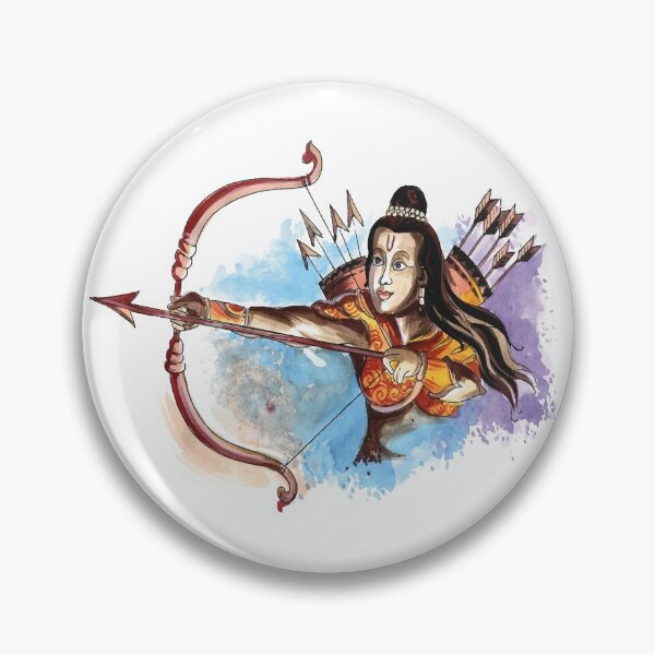 Item preview, lord rama with arrow navratri festival designed and sold by enzoblszk.