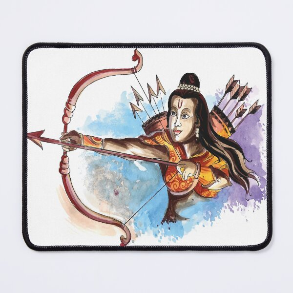 Item preview, lord rama with arrow navratri festival designed and sold by enzoblszk.