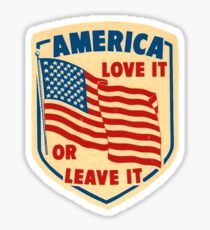 Amerika Liebe es oder lass es Sticker